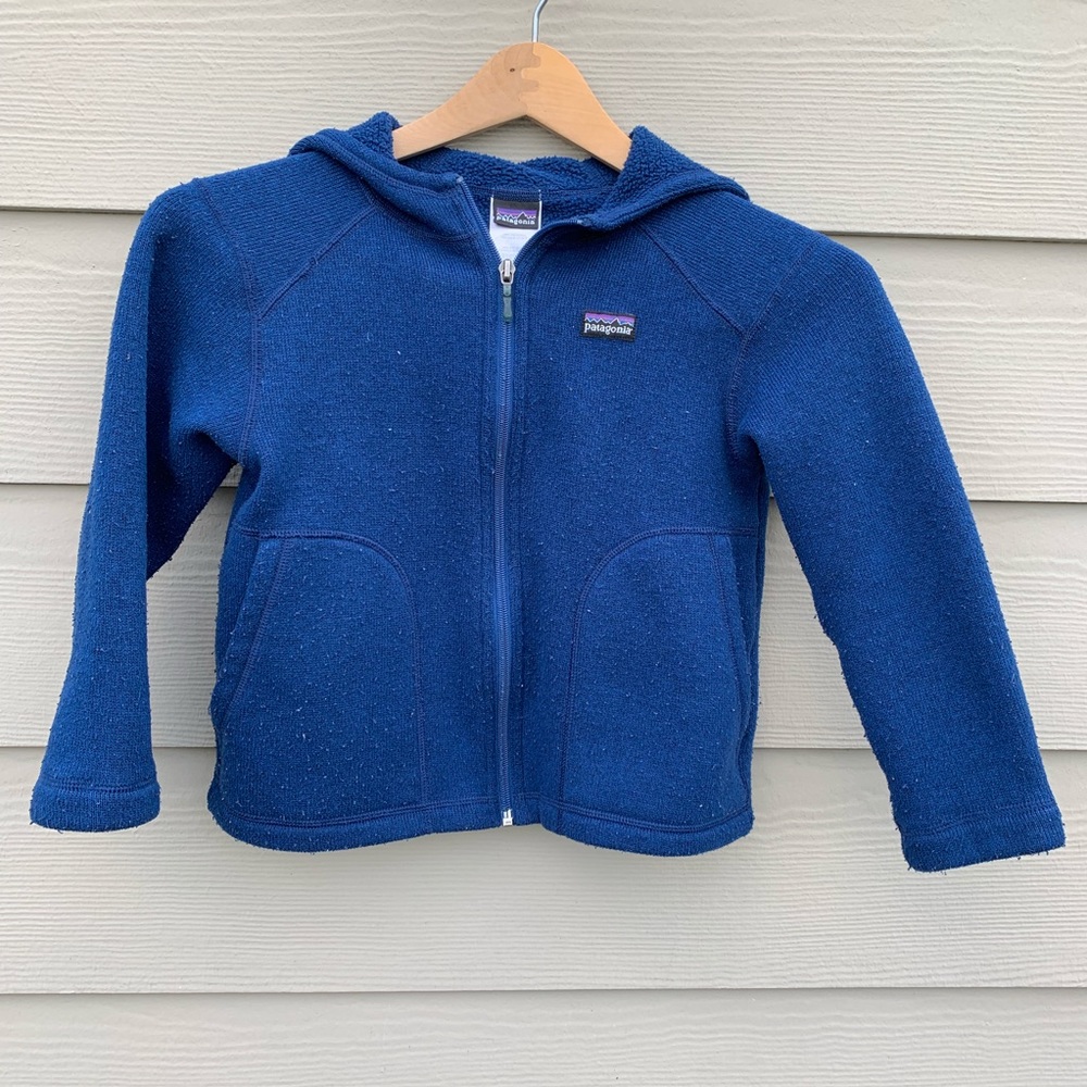 Patagonia boys 5-6 sweater jacket